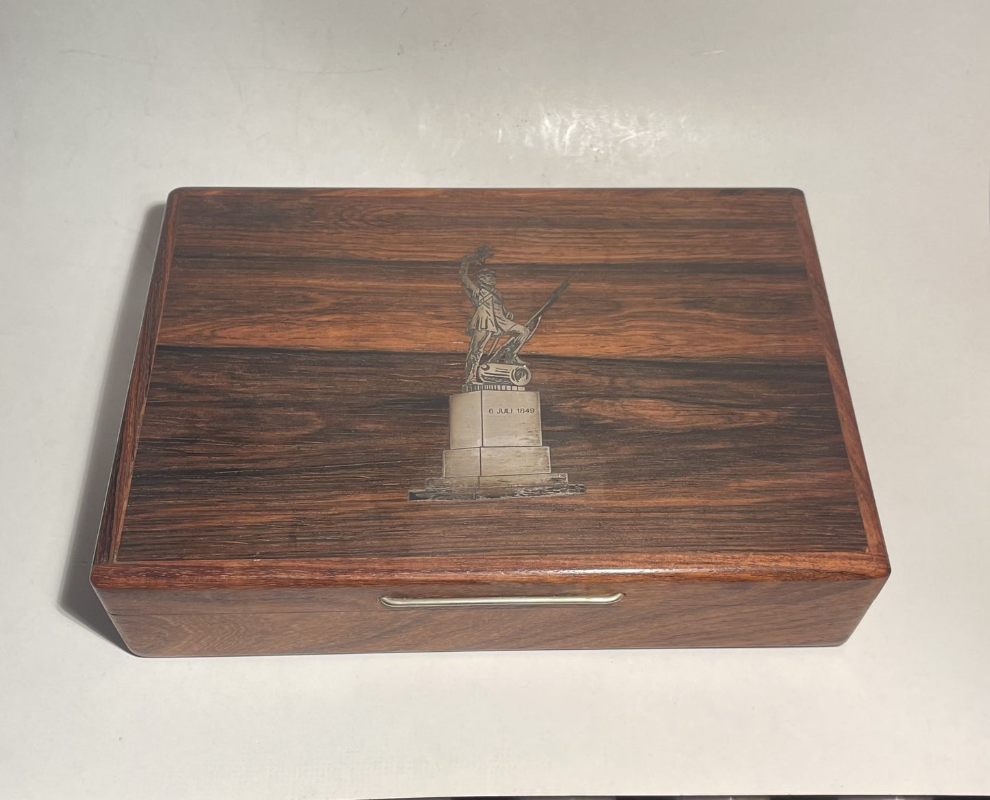 A series of 4 Beautiful Mid-Century jewelery boxes from Denmark