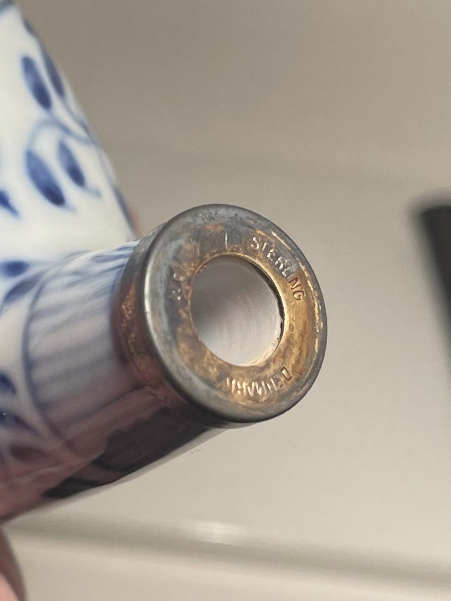 Vintage porcelænspibe fra Royal Copenhagen - nr. 09351