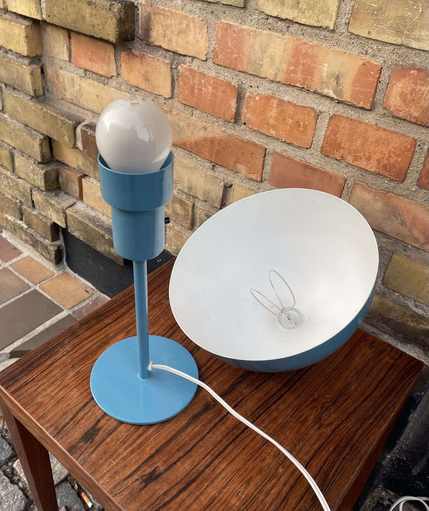 Metal table lamp from the 50s - 09370