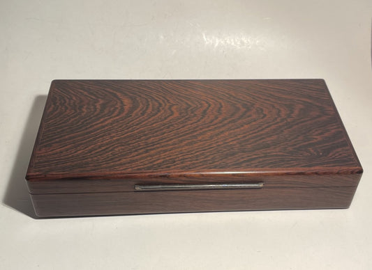 Vintage box in rosewood with Irma logo on the inside of the lid - No. 09367
