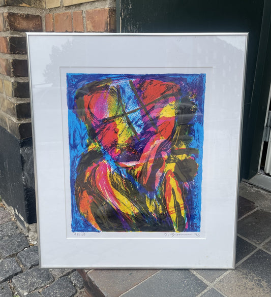 Beautiful lithograph, pencil signed S.Bruun and 48/100 - no. 2145744