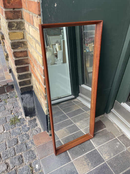 Flot teak spejl - nr. 011109