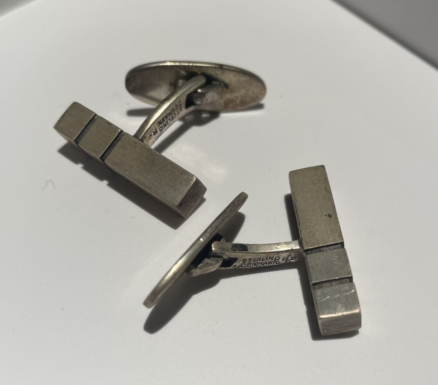 Vintage Cufflinks in Sterling silver from Randers Sølv - no. 09700