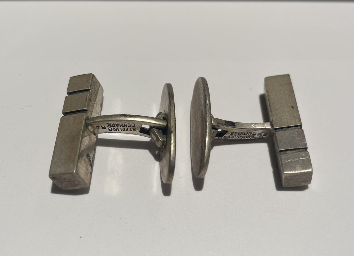 Vintage Cufflinks in Sterling silver from Randers Sølv - no. 09700
