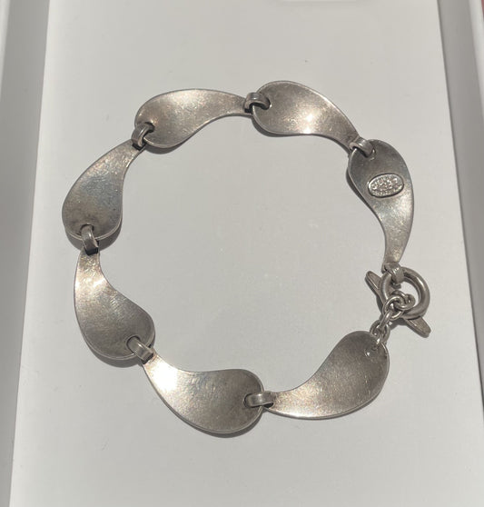 Smukt Sølv armbånd i Sterling 925, design Herman Siersbøl - nr. 09801