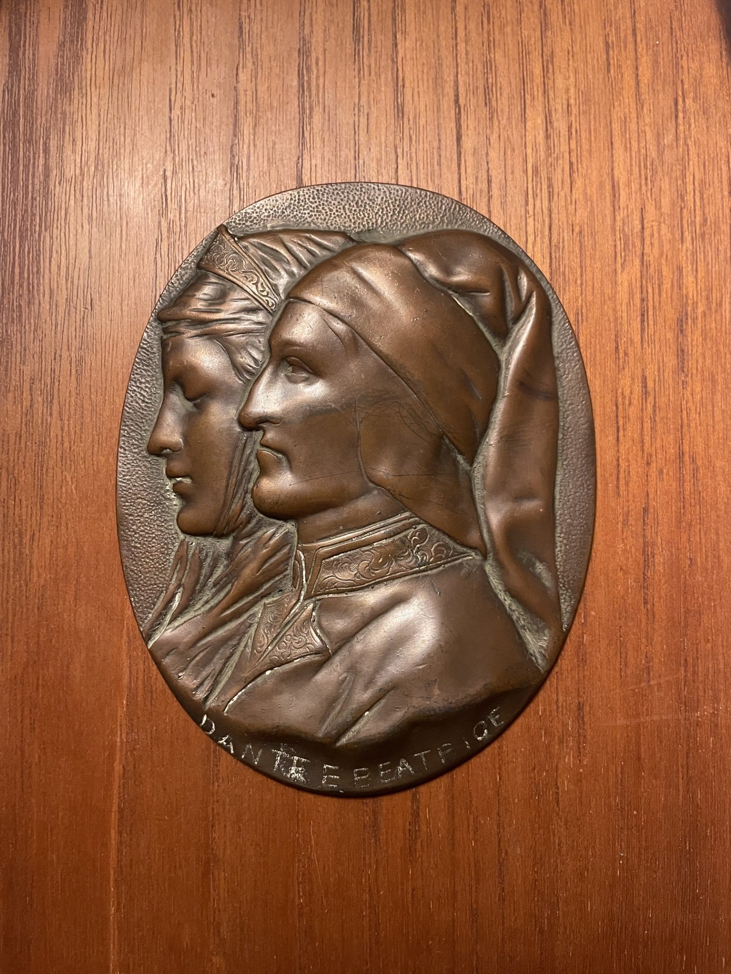 The Poets Dante and “His Inspiration Beatrice" - no. 02280