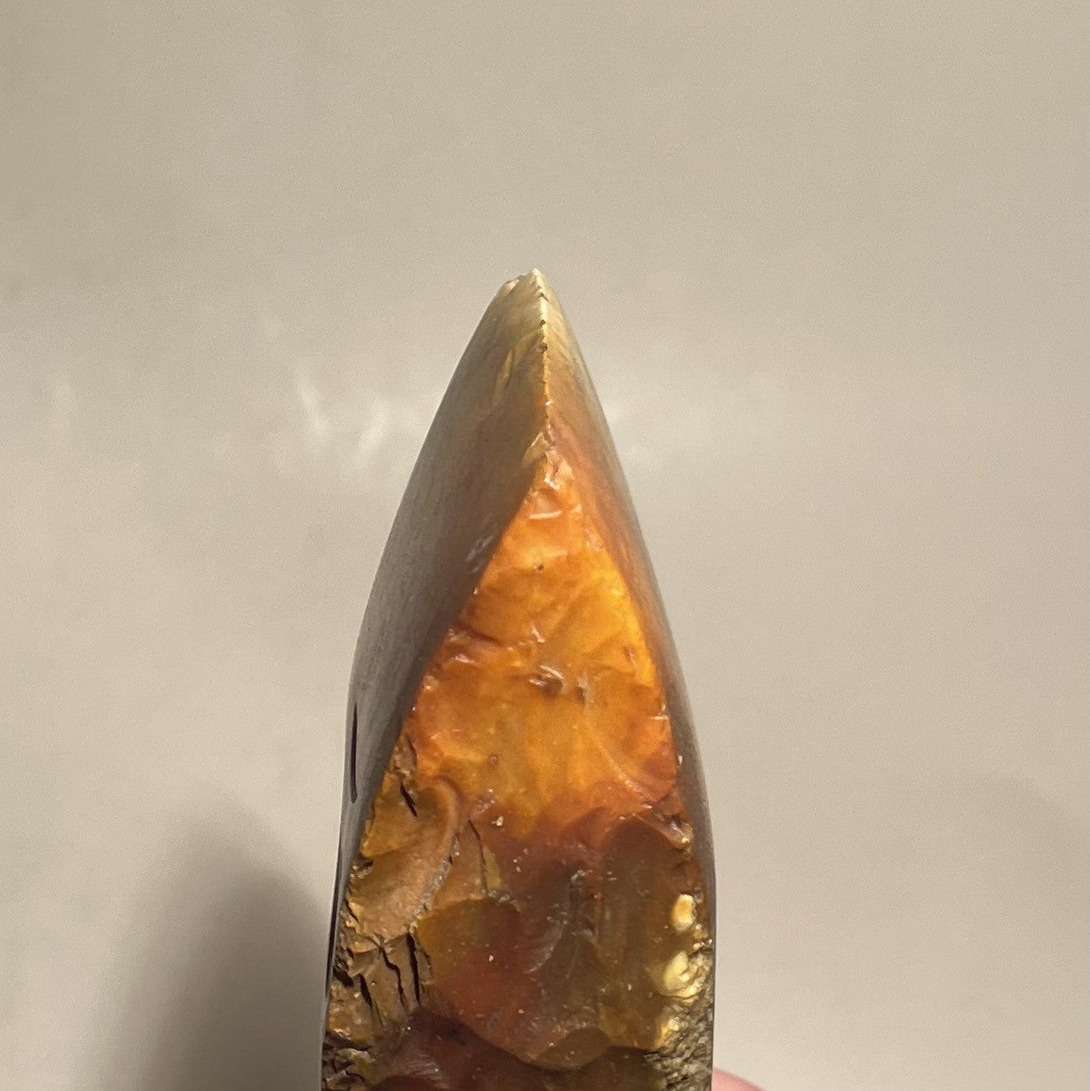 Flot unik flint stenøkse - nr. 012025