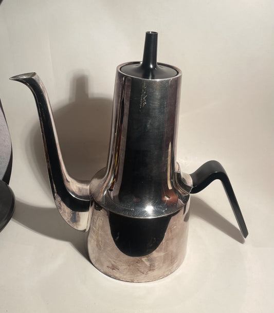 Hans Bunde coffee pot in silverplate from Cohr 1950s - no. 02380