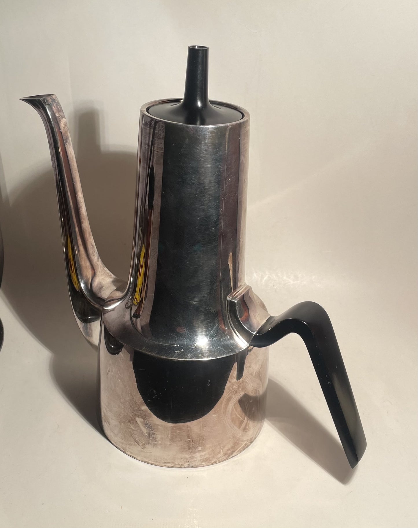 Hans Bunde coffee pot in silverplate from Cohr 1950s - no. 02380
