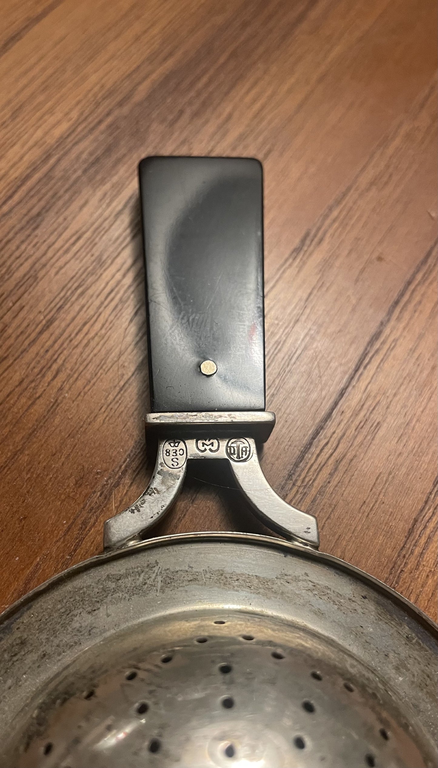 Art Deco Thesi in 830s silver, made by Carl Cohr circa 1930 - ntr. 02620