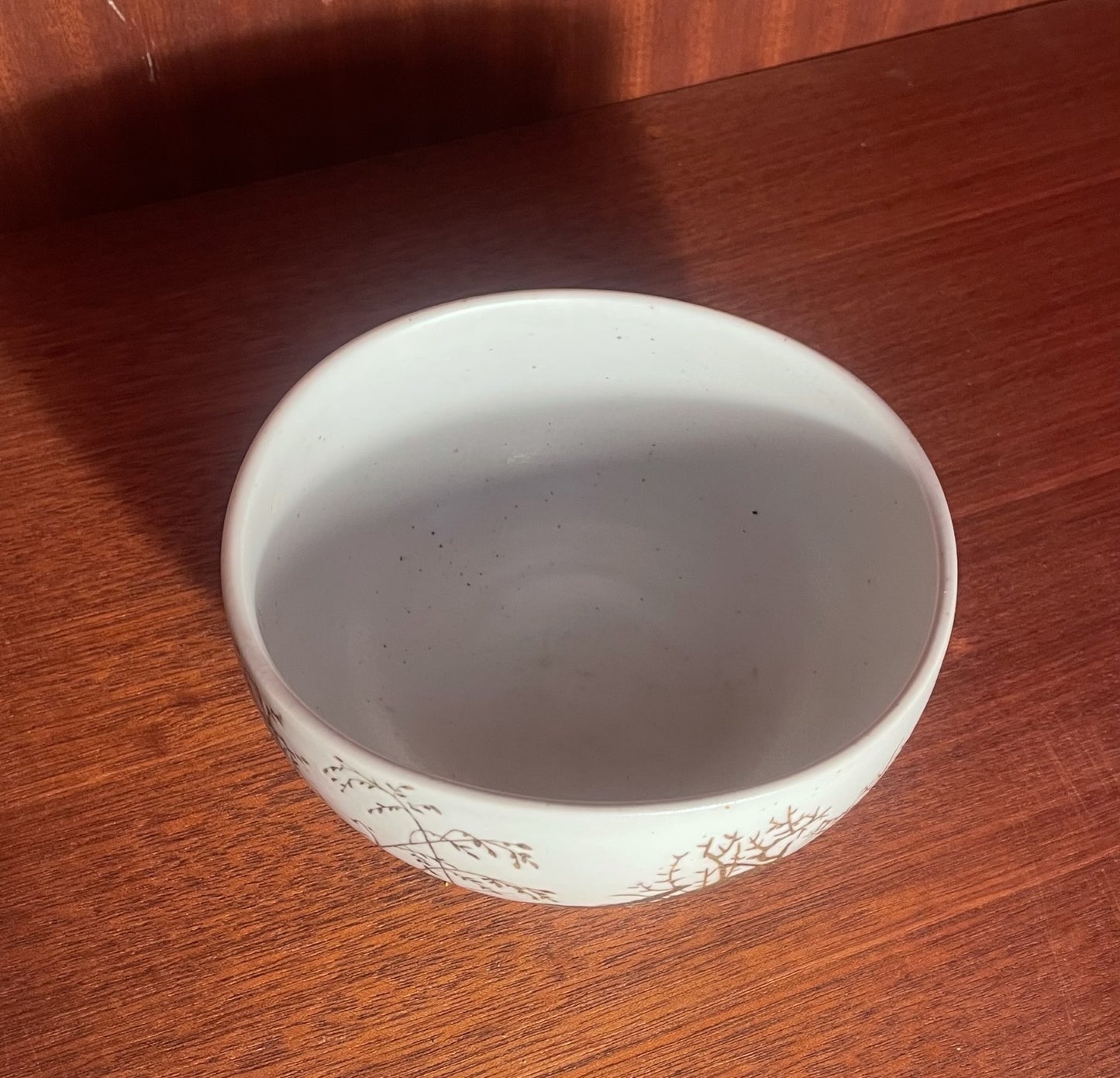 Stoneware bowl with rabbit motifs from Royal Copenhagen, design by Nils Thorsson - no. 02820