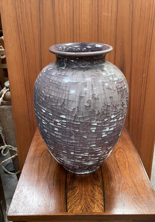 Flot stor Michael Andersen stentøj vase - nr. 012022