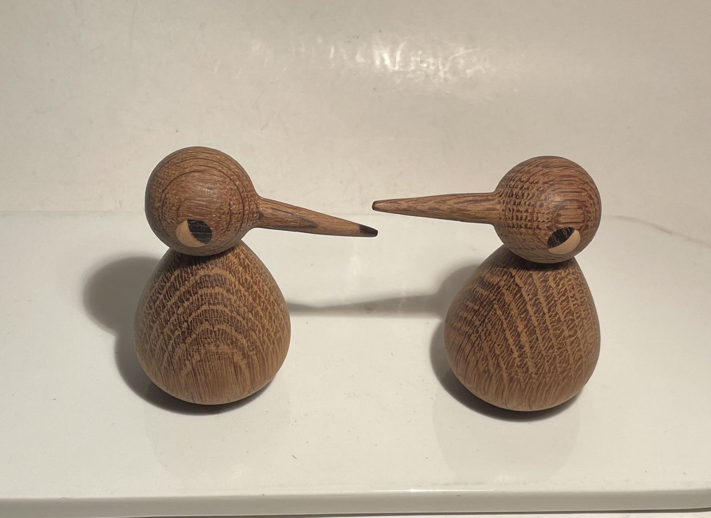 Cute Kristian Vedel birds made of oak - no. 021070