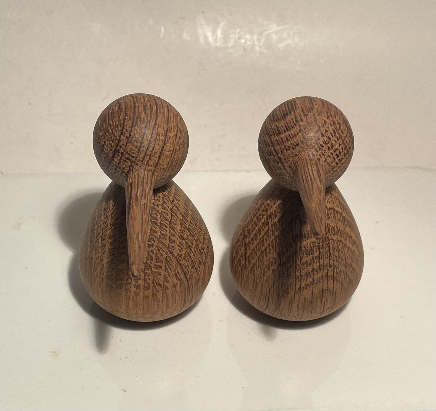 Cute Kristian Vedel birds made of oak - no. 021070