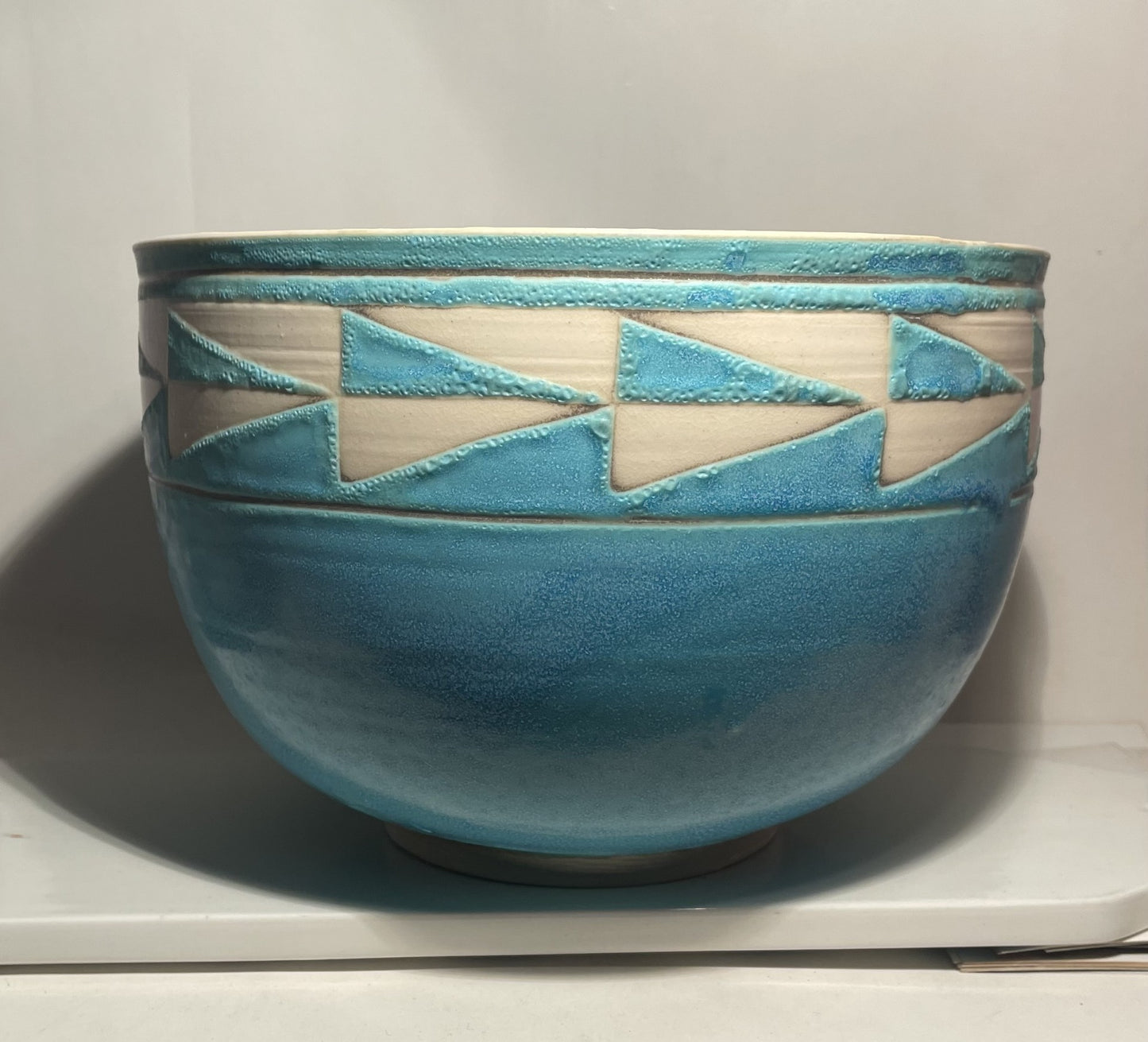 Unique stoneware bowl from Christa Julin