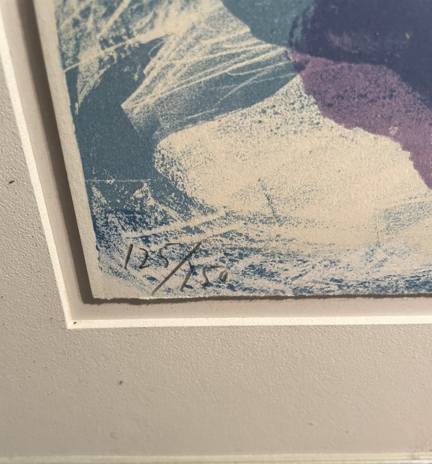 Per Kirkeby lithograph from 1985, no. 125/150 - no. 021110