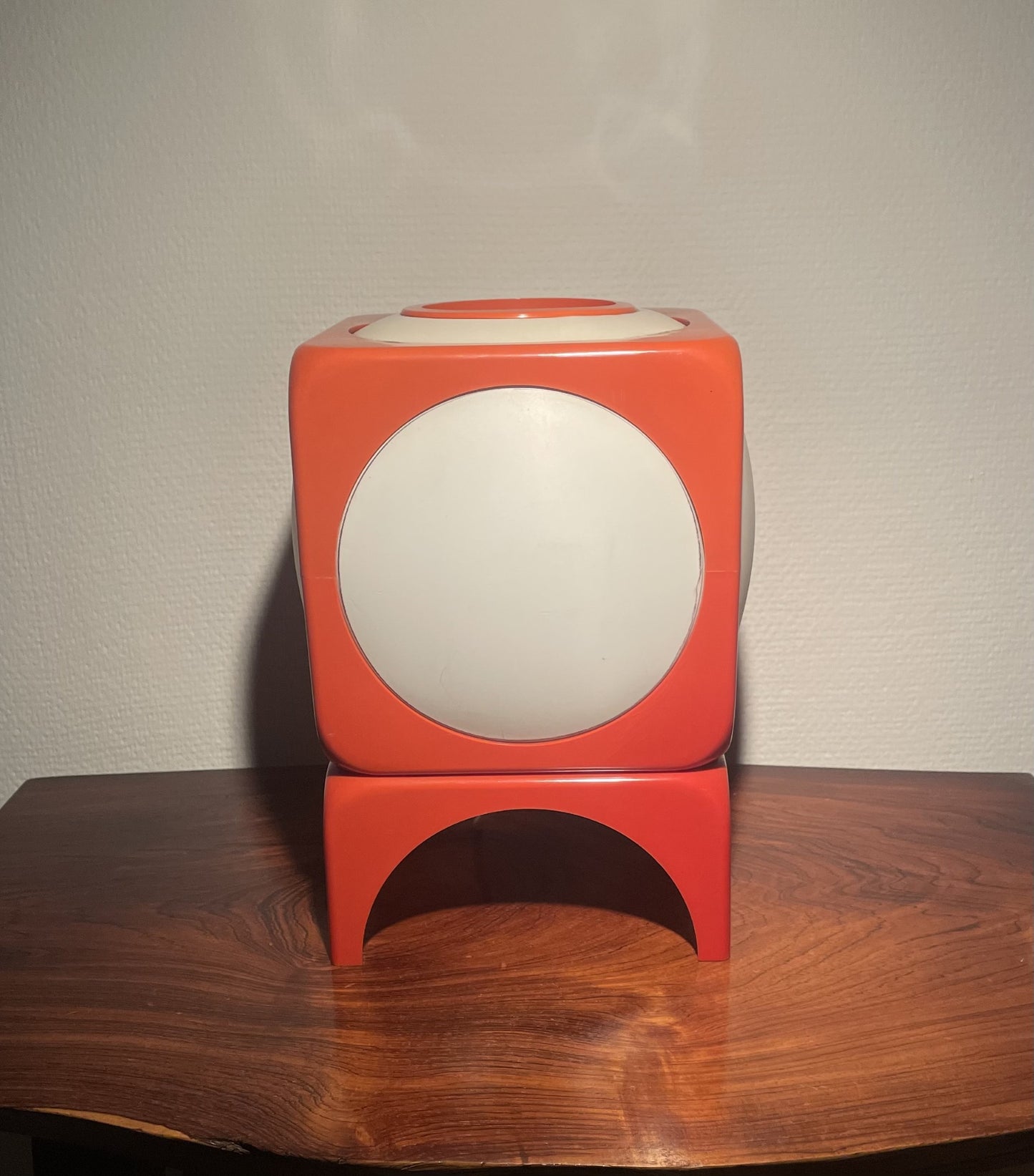 Rare space age table lamp design by Lars Shioler for Hoyrup Design, Denmark 1970s - no. 021200