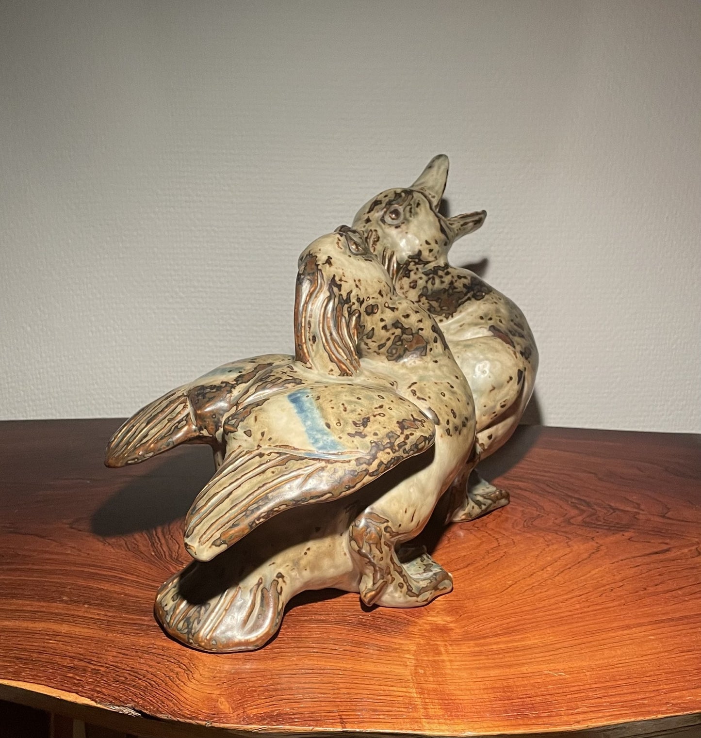 Large beautiful Knud Kyhn stoneware figurine from Royal Copenhagen from 1932 - no. 022000