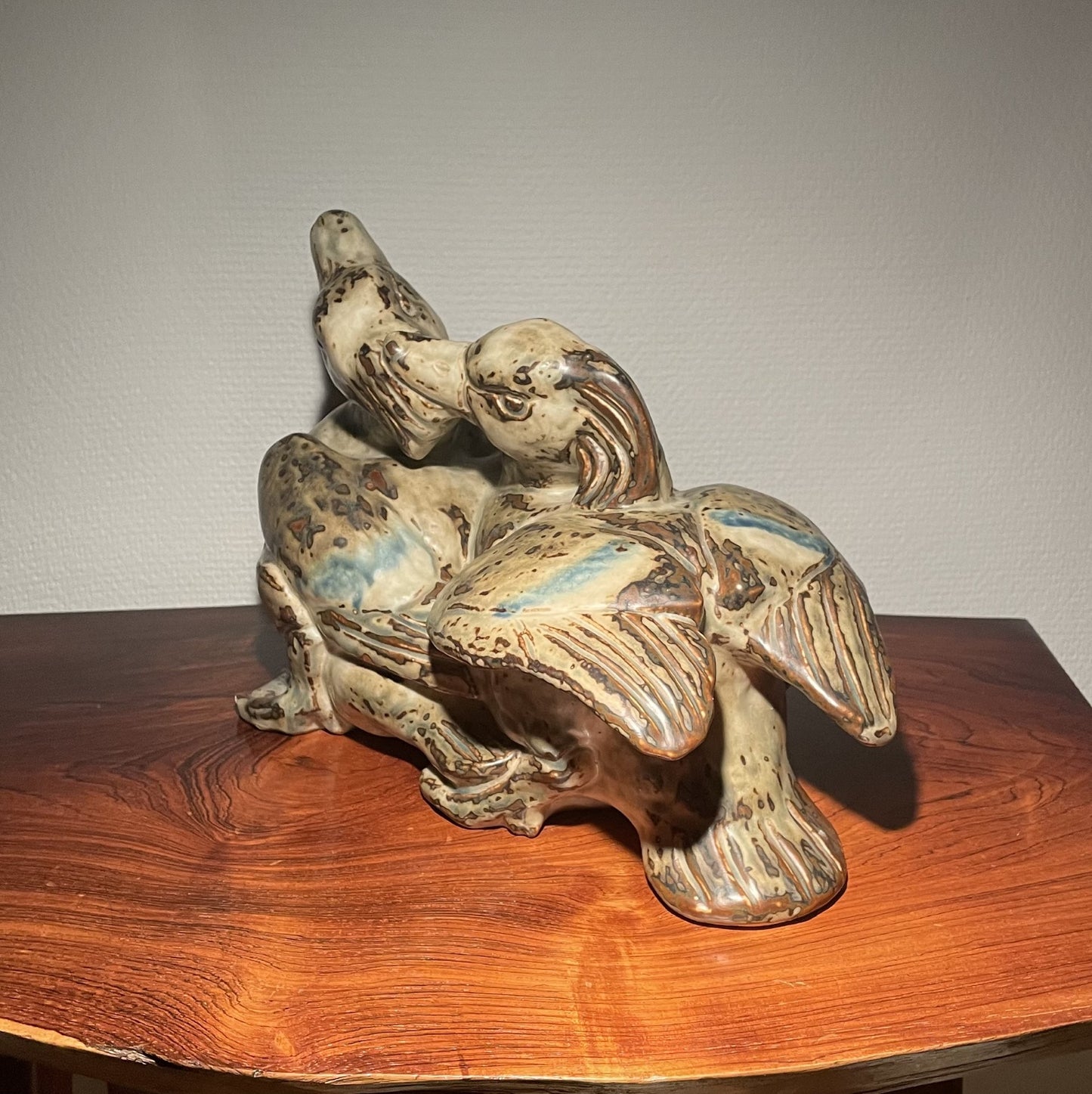 Large beautiful Knud Kyhn stoneware figurine from Royal Copenhagen from 1932 - no. 022000