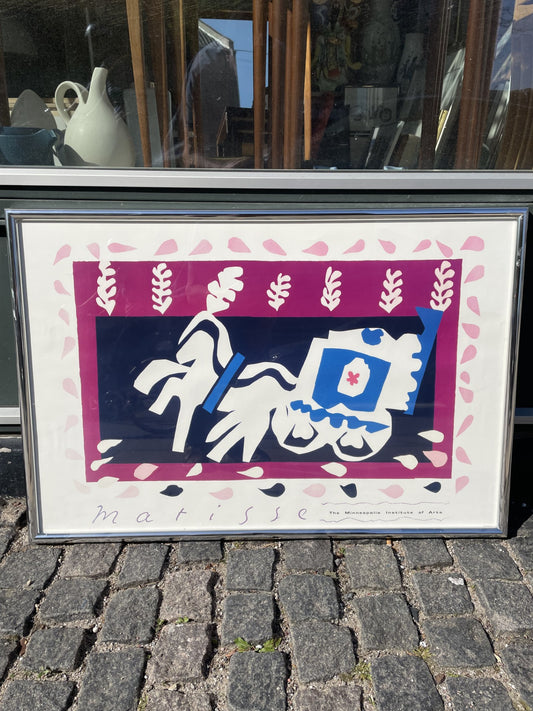 Flot Henri Matisse offset tryk i sølv ramme - nr. 026020