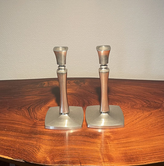 1 par Just Andersen tin lysestager - nr. 070020