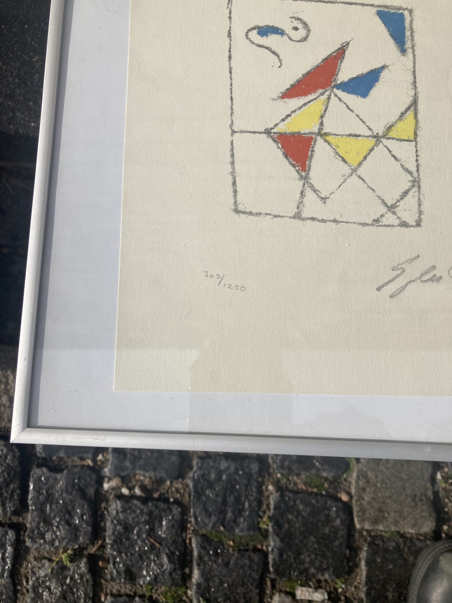 Ejler Bille lithograph - no. 0404