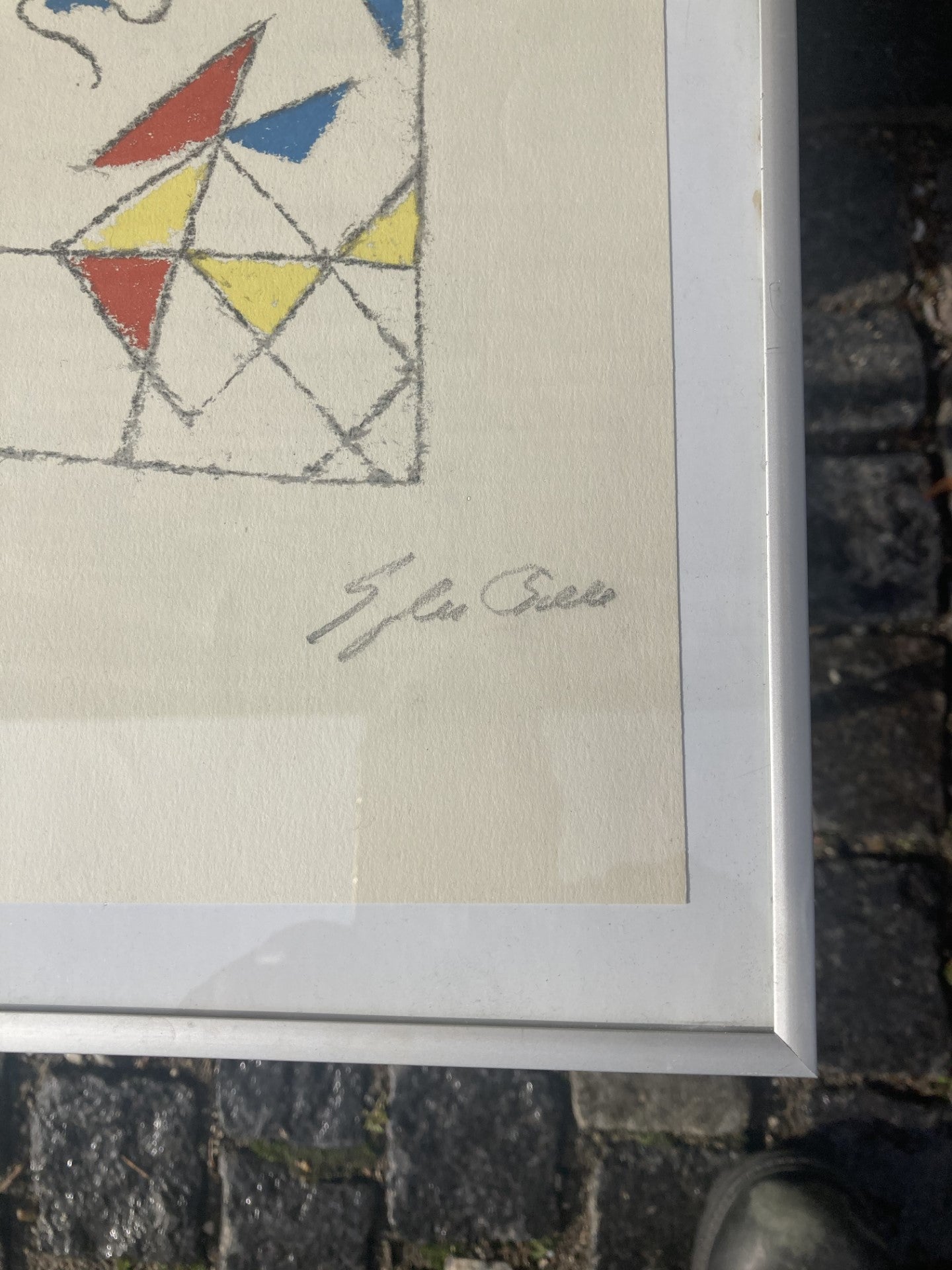 Ejler Bille lithograph - no. 0404