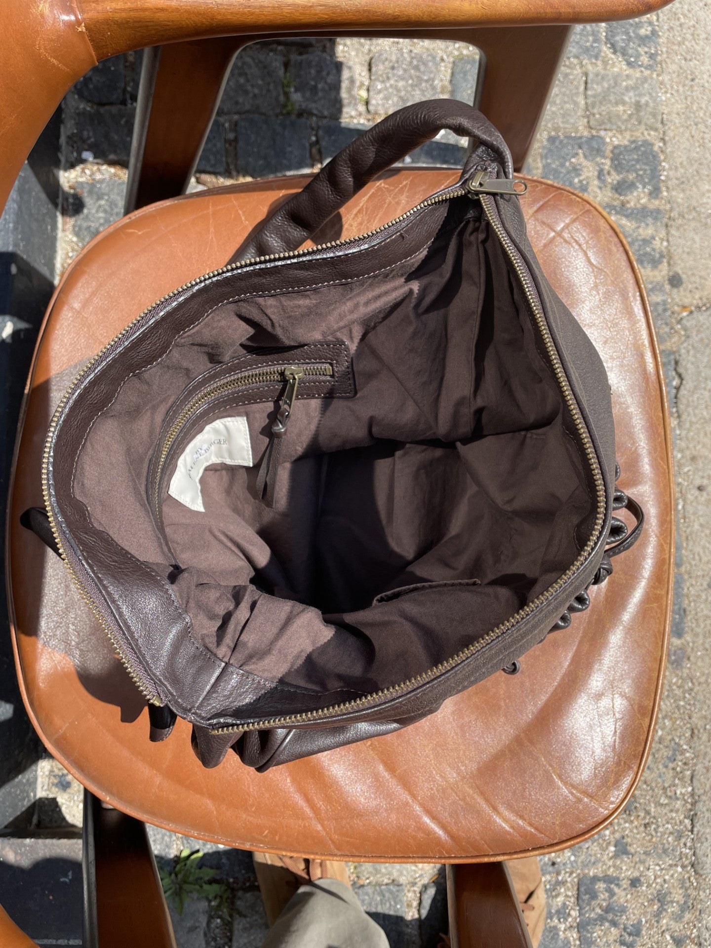 Beautiful Malene Birger shoulder bag in soft leather - 021010