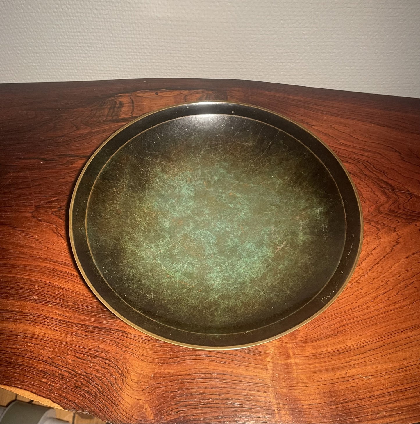 Antique Just Andersen bronze dish - no. 090040