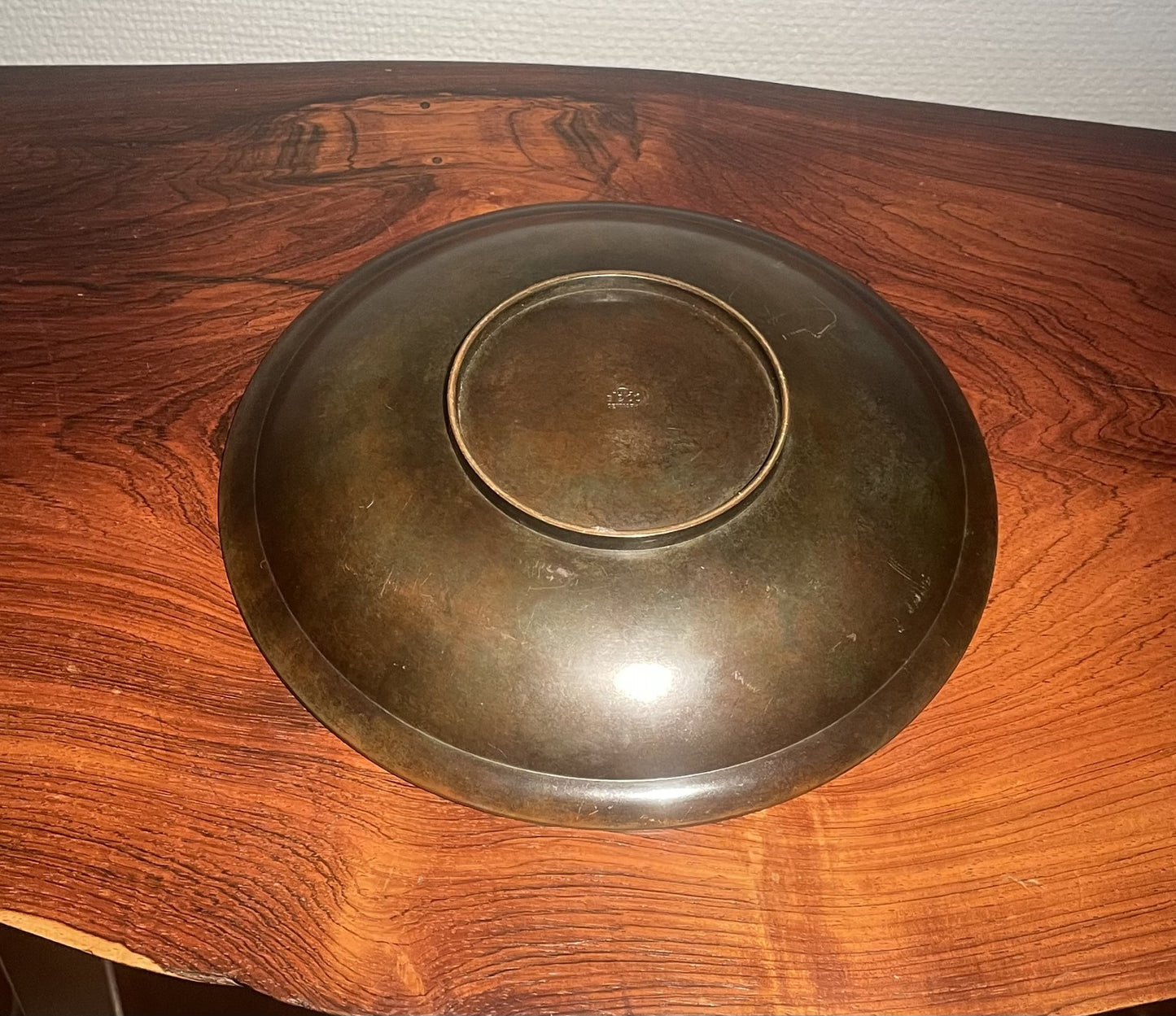 Antique Just Andersen bronze dish - no. 090040