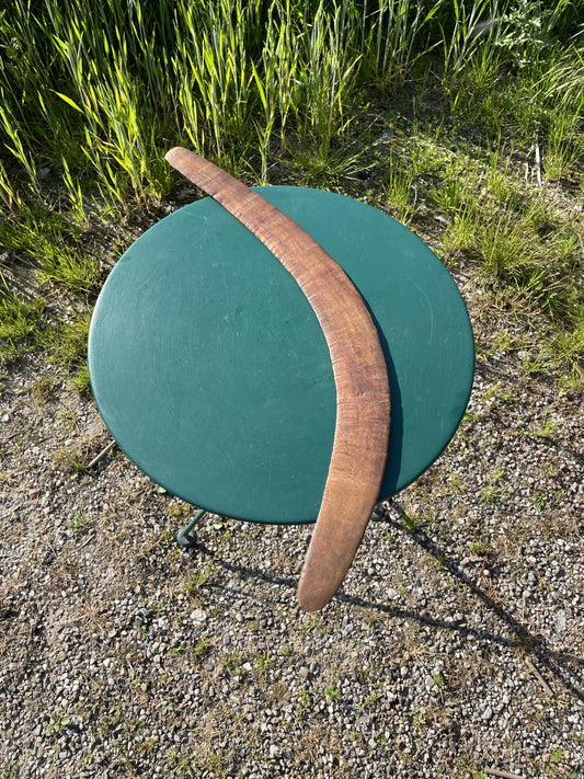 Flot stor vintage boomerang - nr. 022090