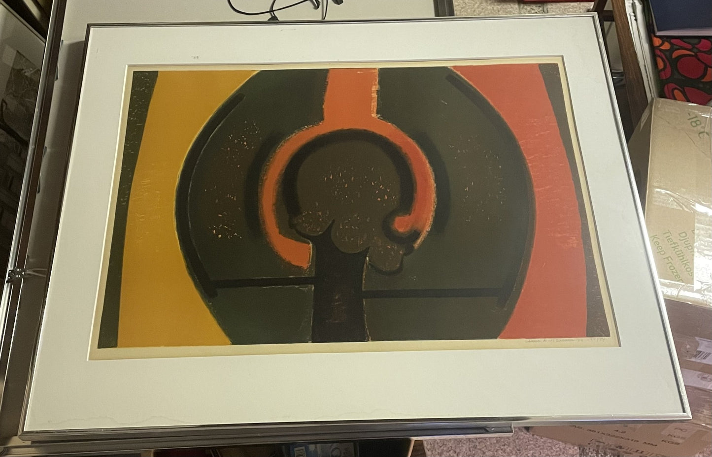 Arne L. Hansen lithograph no. 44/54 - 0002