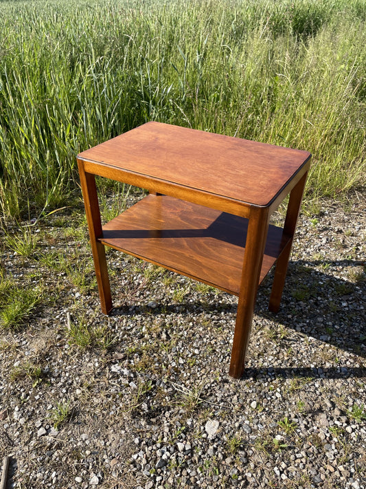 Nice side table in pickled beech from the 40s - No. 09115