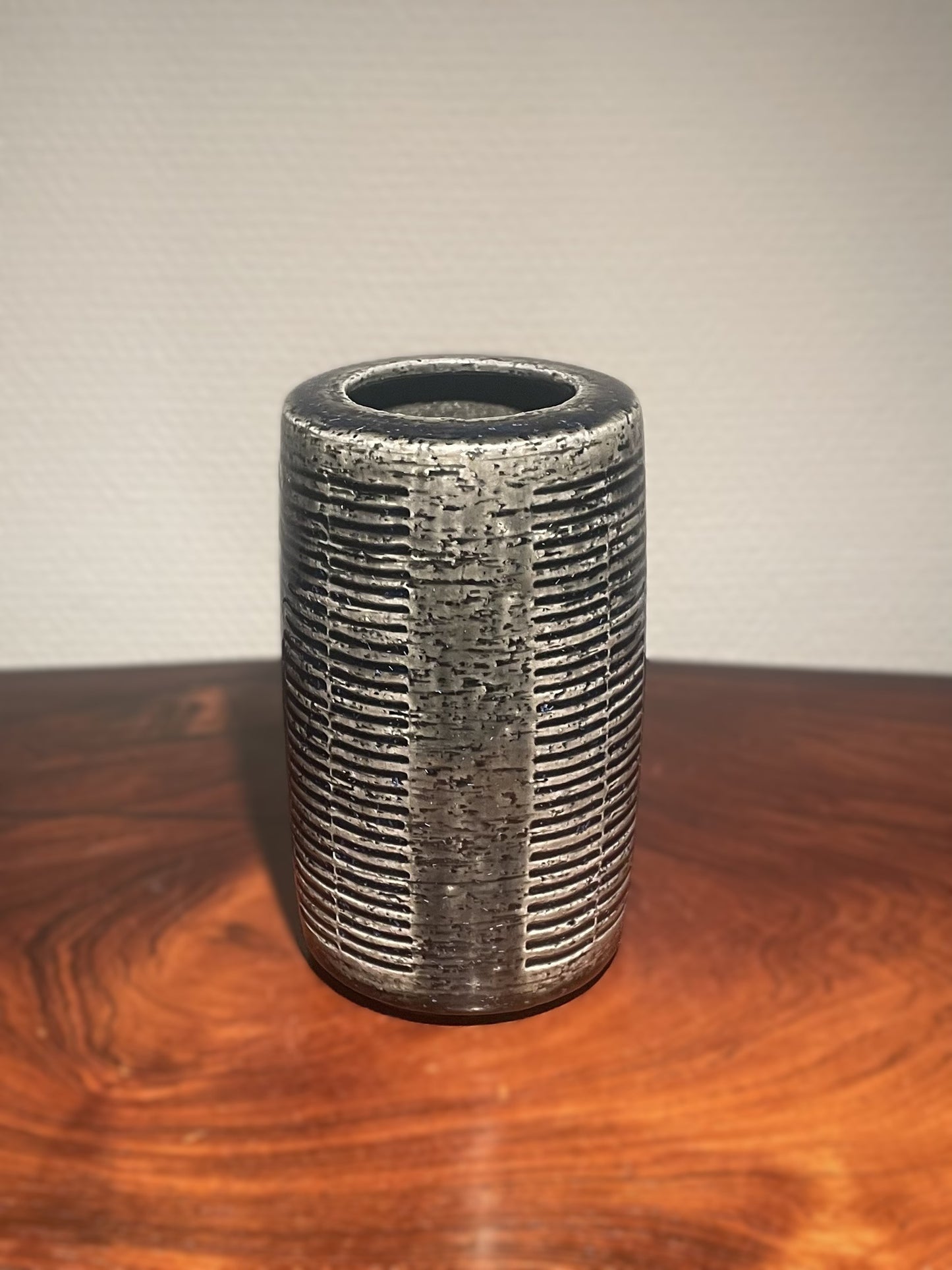 Rare Danish Mid-Century stoneware vase from Palshus, Denmark 1960s