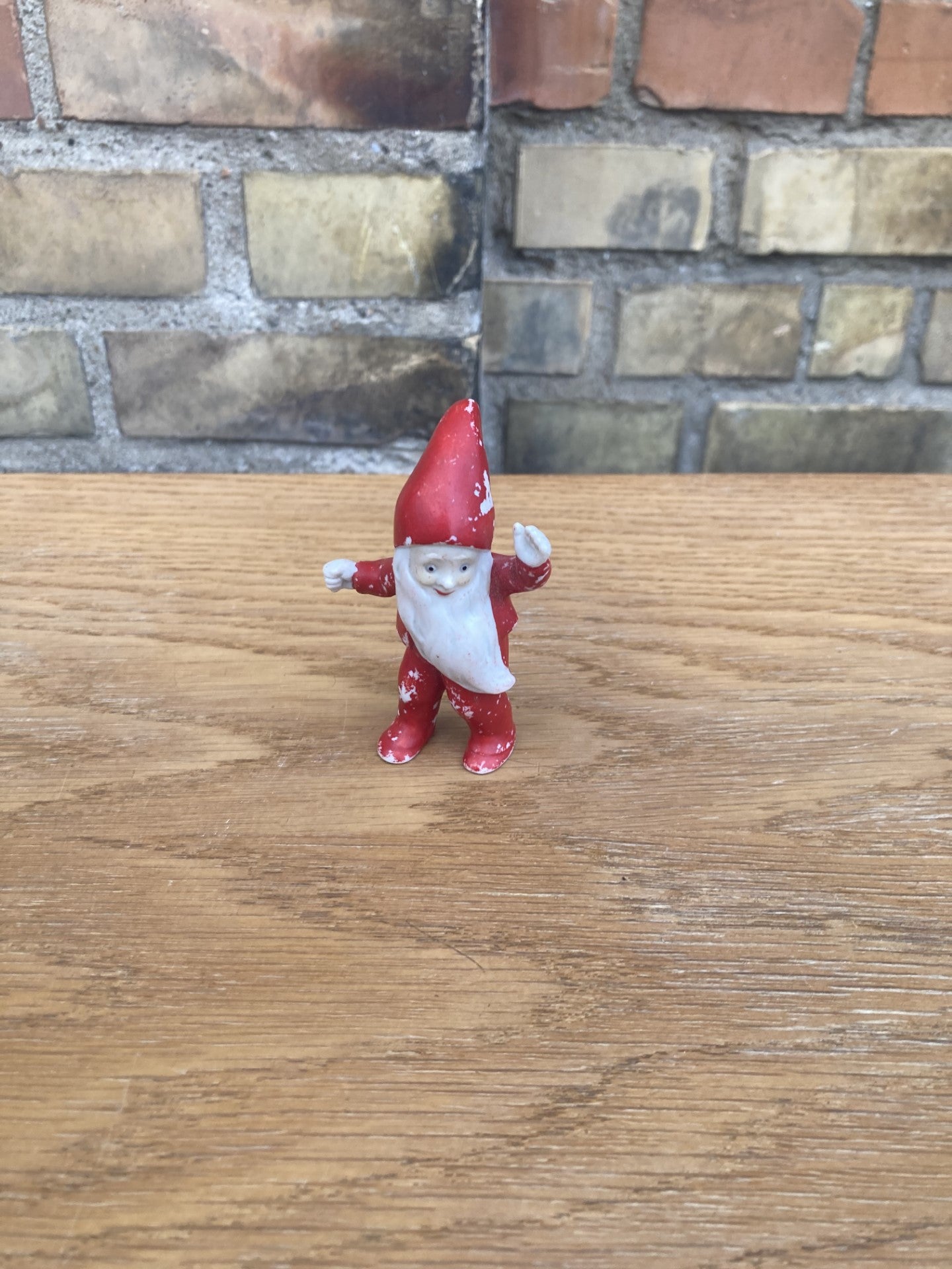 Gammel tysk bisquit nisse - nr. 0006