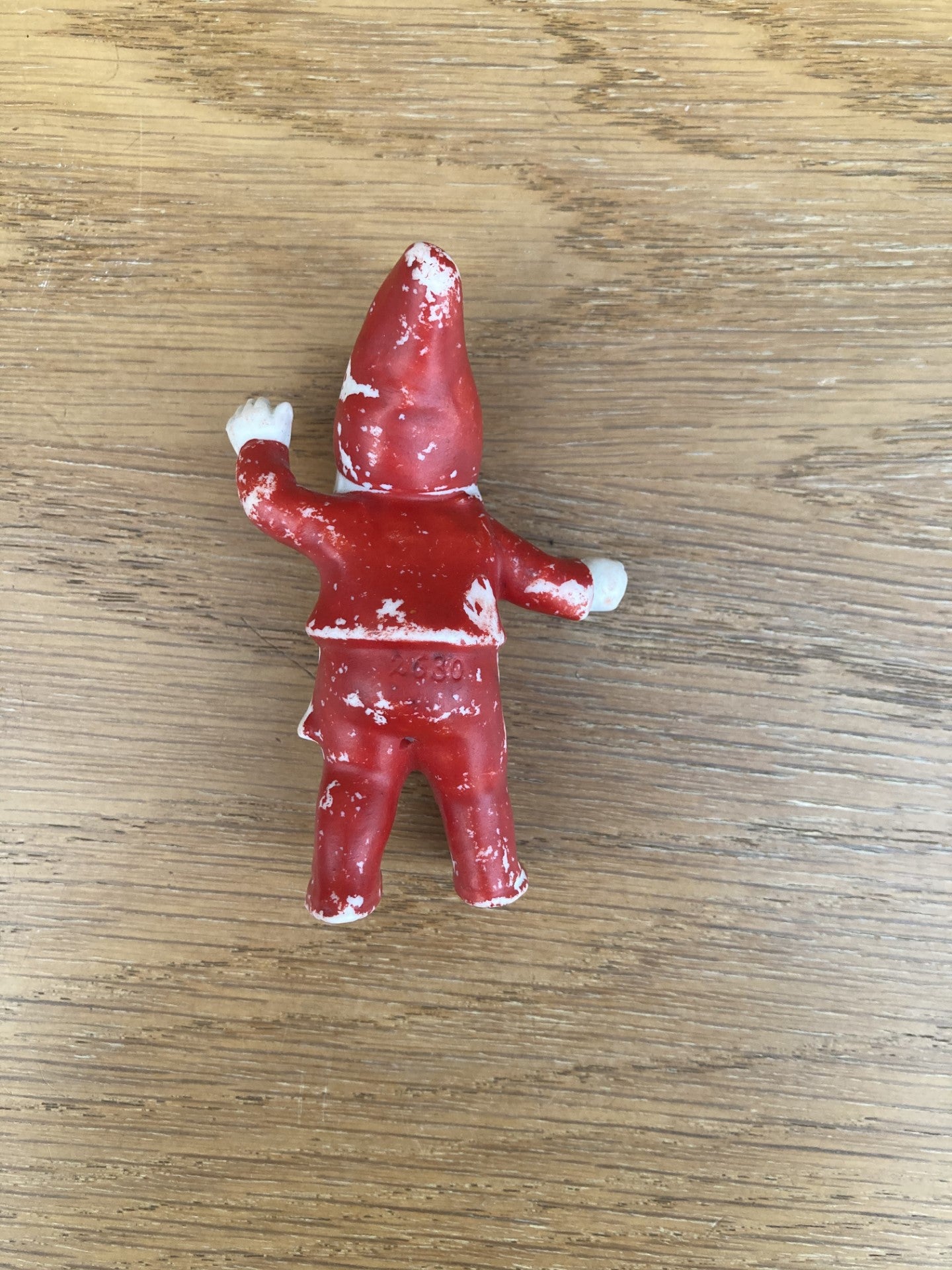 Gammel tysk bisquit nisse - nr. 0006
