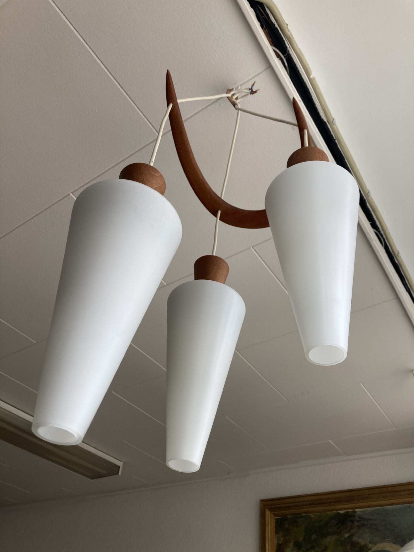 Svend Aage Holm Sørensen three-piece pendant light - no. 0311