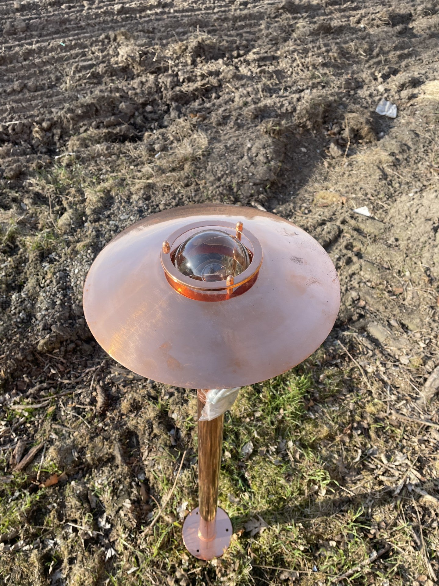 Kobber havelampe fra Nordlux - nr. 800650
