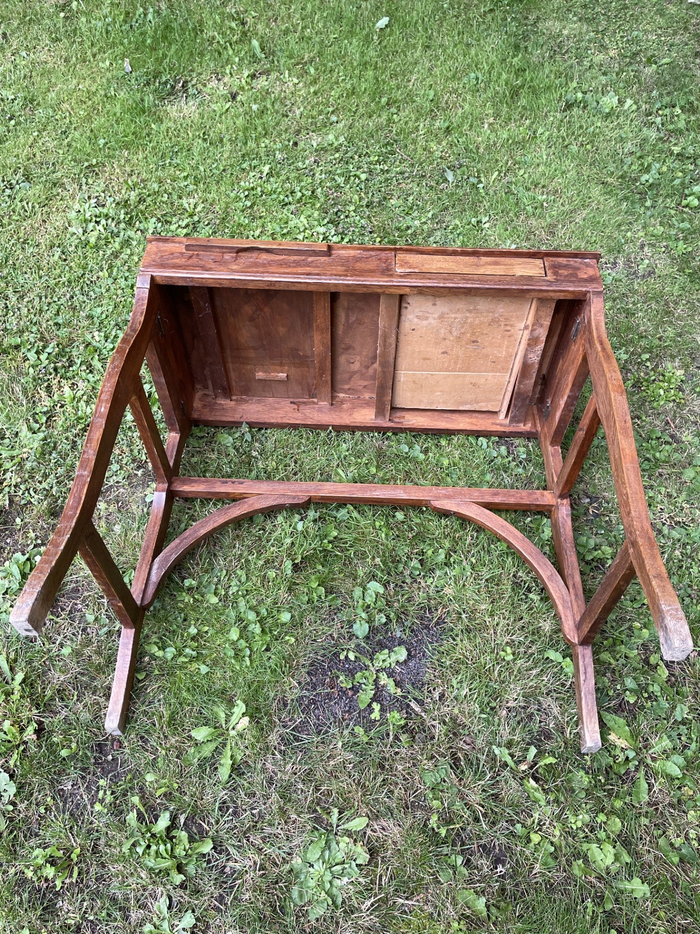 Beautiful art deco desk from the 1920s - no. 04012