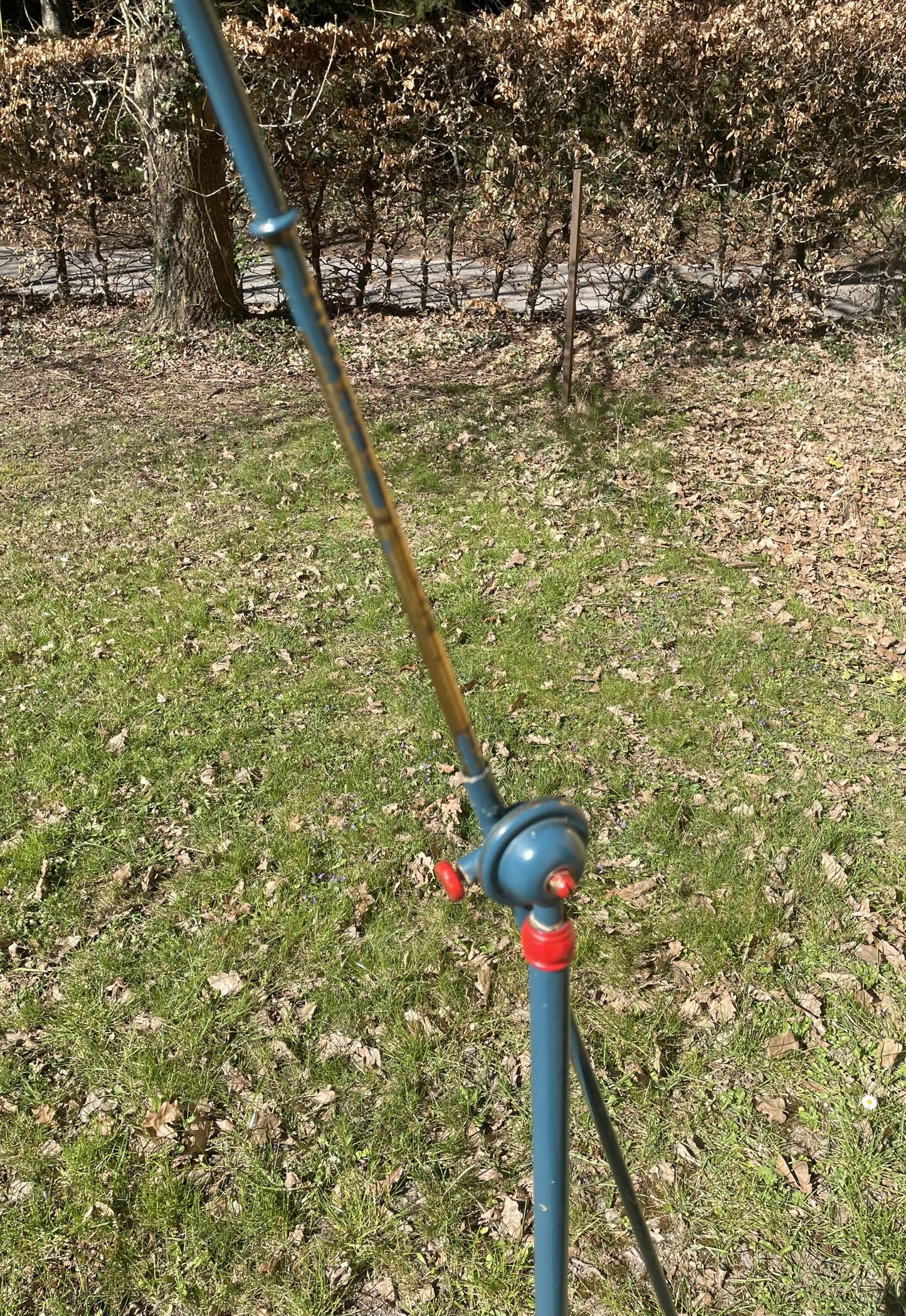 Lyfa floor lamp from the 1940s-50s in iron and brass - no. 925900