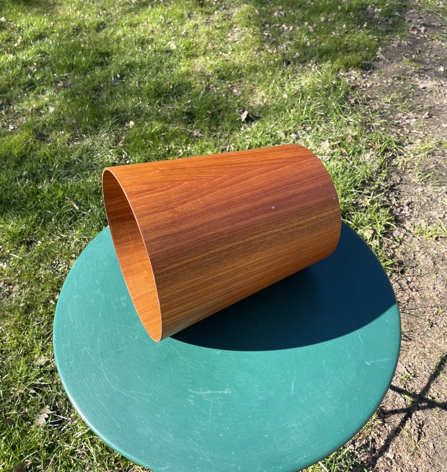 Teak papirkurv af mærket Servex fremstillet i Sverige - nr. 850925