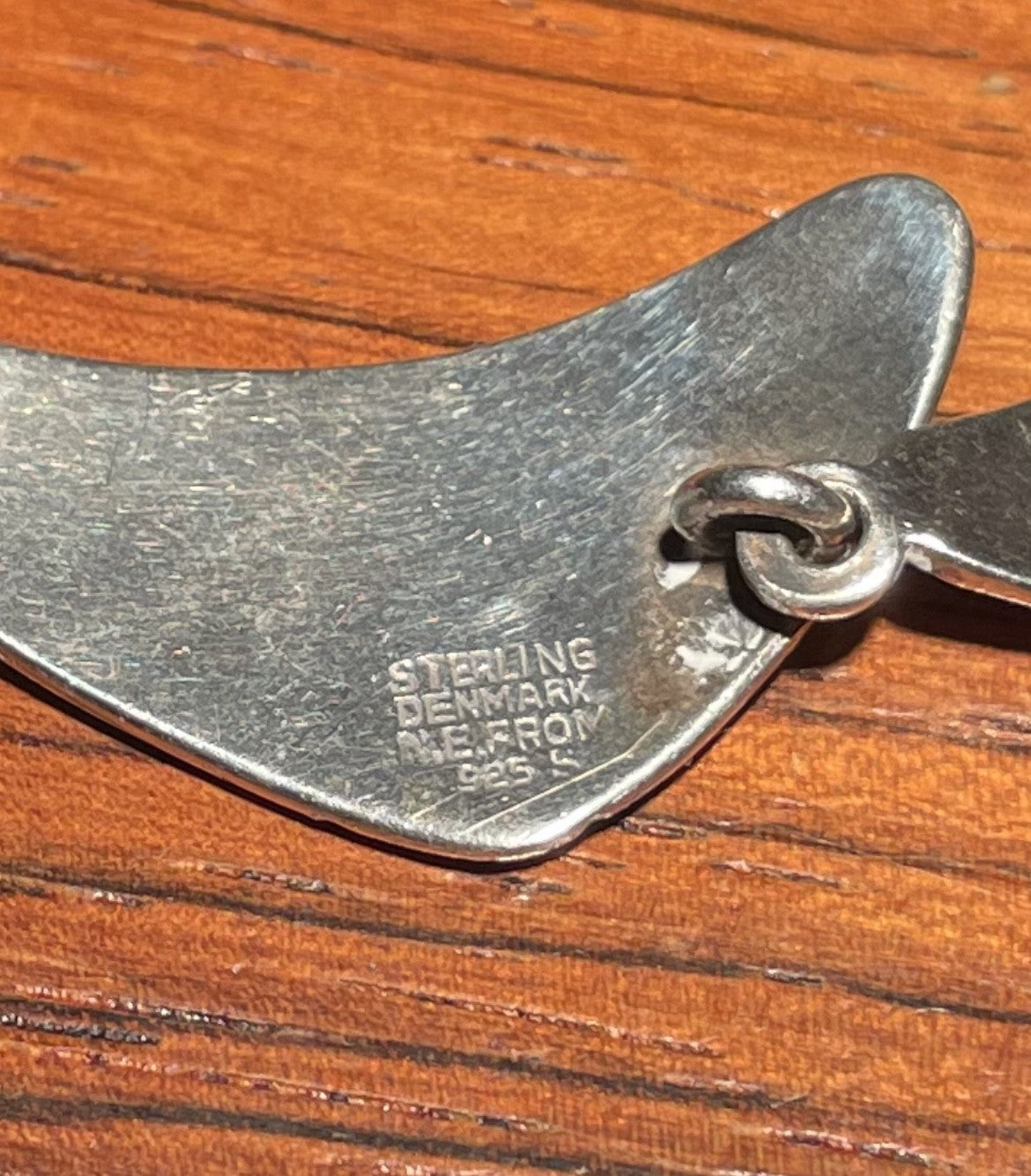 Vintage N.E. From sølv halskæde og sølv armbånd, Danmark 1950-60erne - nr. 625850
