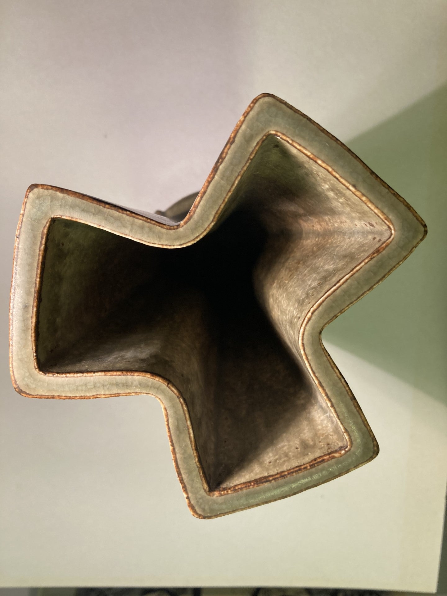 Beautiful Lisa Engqvist stoneware vase from Bing and Grøndal - no. 01121
