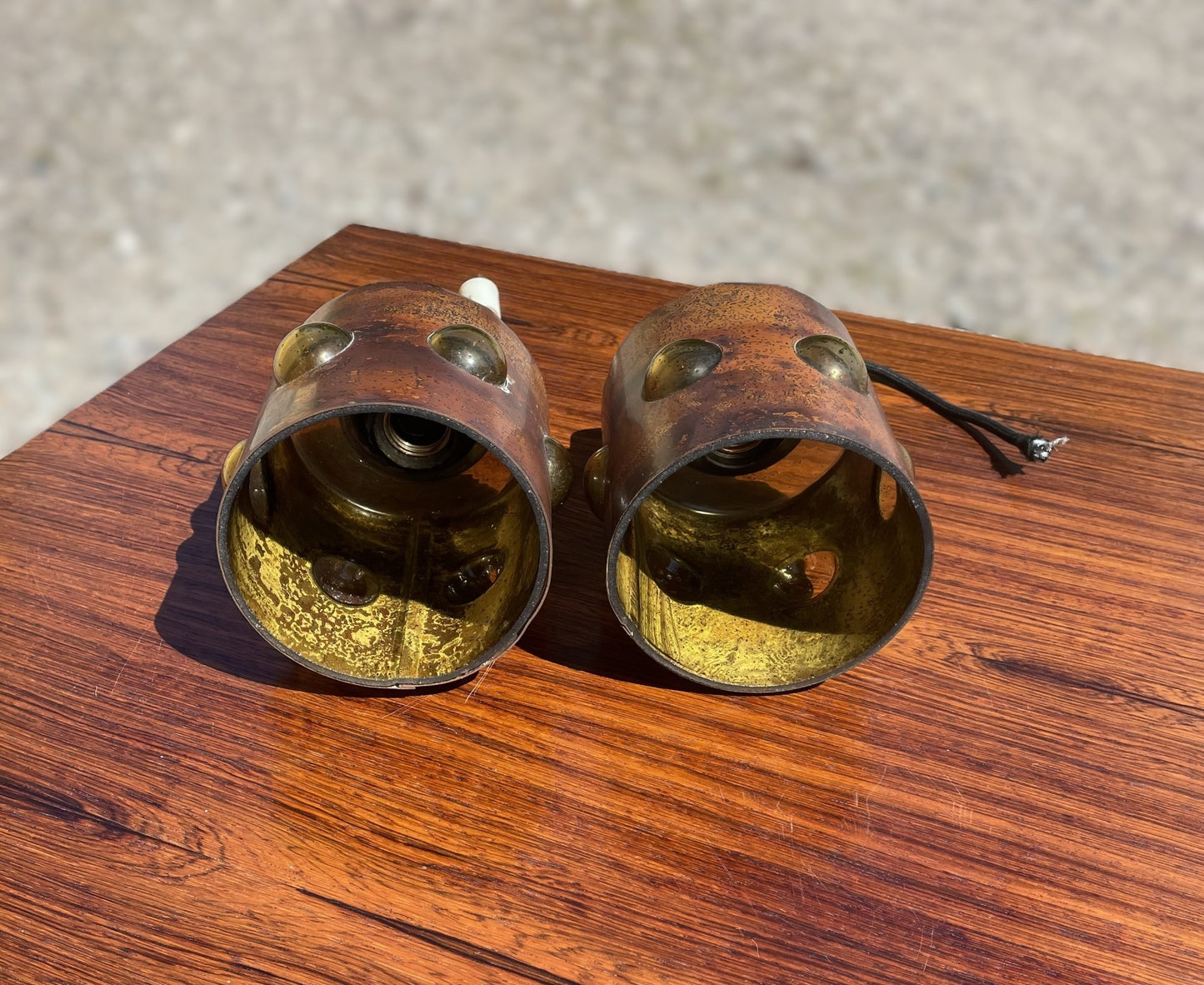 1 par Nanny still pendler i kobber og glas - nr. 5624785