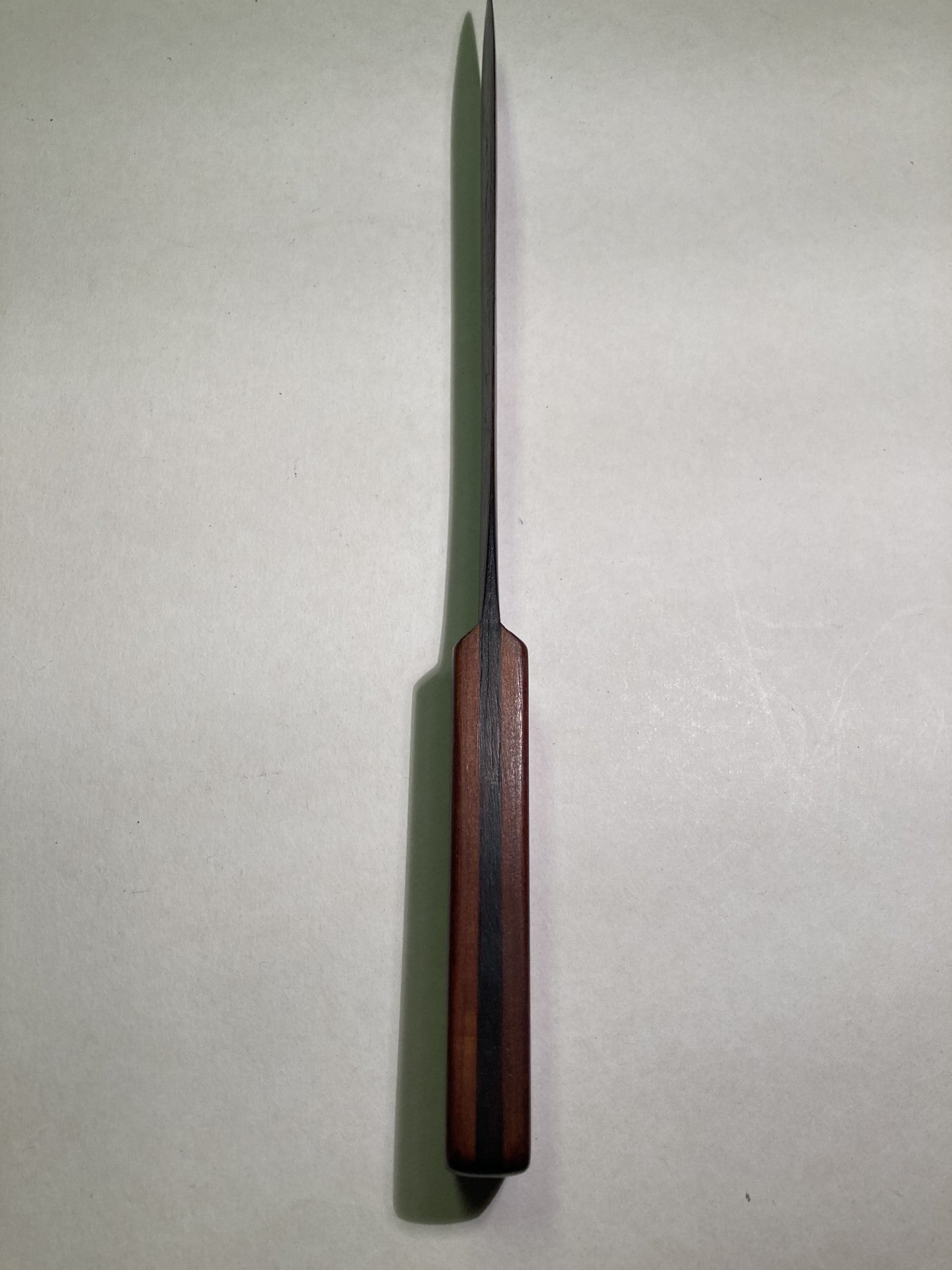 Flot papir kniv i palisander og teak - nr. 01192