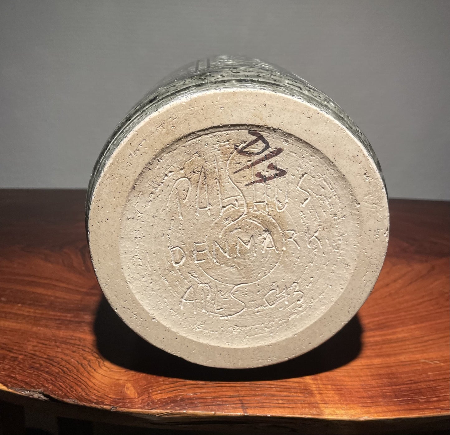 Beautiful Mid-Century stonewarevase from Palshus, Denmark 1960s