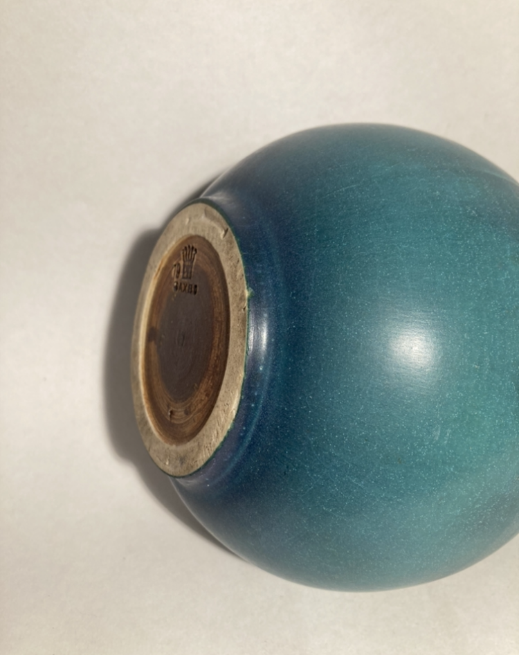 Beautiful Saxbo vase with old stamp 1931-1937 (Burning oven) - no. 01490