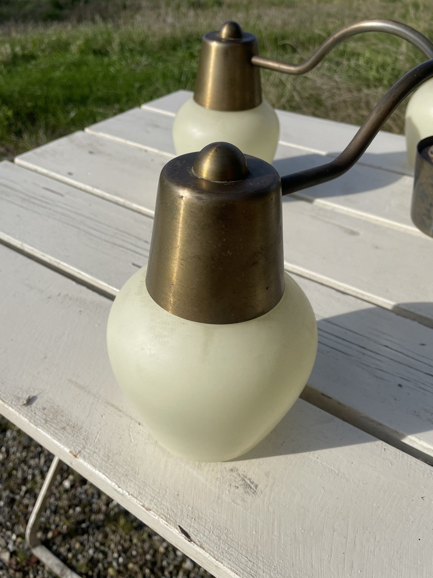 Beautiful brass chandelier - no. 09096