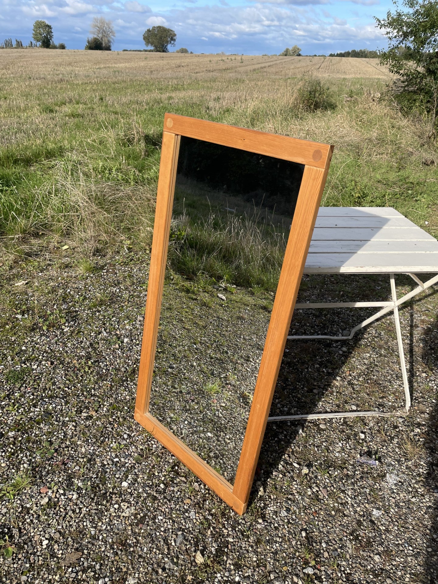Nice pine mirror - no. 09098