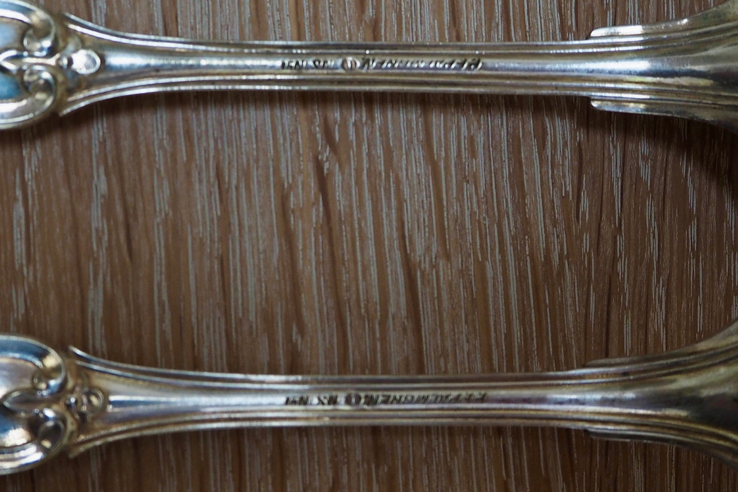 Beautiful Swedish antique 2 tower silverware - no. 011308